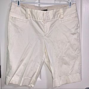 White Bermuda Shorts
